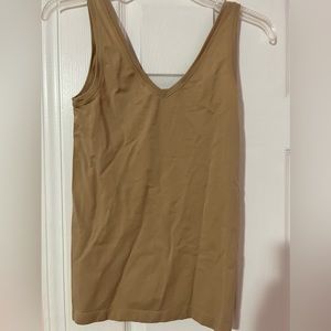 Beige tank top